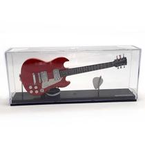 Miniatura Guitarra SG 1:4 (estojo cristal) VM