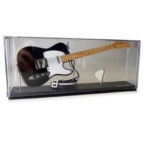 Miniatura Guitarra Telecaster 1:4 (estojo cristal) PT