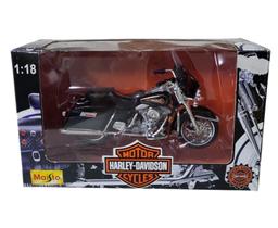 Miniatura Harley-Davidson FLHT Electra Glide Standard 1:18 - Original de 1997 Miniatura Harley-Davidson FLHT Electra Glide Standard 1:18 - Original de 1997