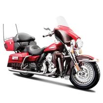 Miniatura Harley Davidson Glide Ultra Limited 2013 Vermelha Maisto 1:12