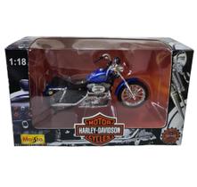 Miniatura Harley-Davidson XL 1200C Sportster 1:18 - Maisto Miniatura Harley-Davidson XL 1200C Sportster 1:18 - Maisto