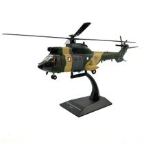 Miniatura Helicóptero Força Aérea Brasileira Combate Super Puma Ed. 1 Diecast