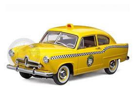 Miniatura Henry J 1951 Taxi Amarelo Sun Star 1/18