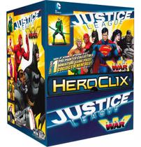 Miniatura Heroclix Justice League Trinity War Booster Inglês Box Com 24 Unidades