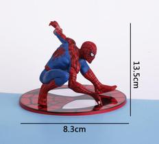 Miniatura homem aranha spiderman boneco 14cm