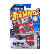 Miniatura hot wheels 2025 transformers hw screen time 6/10 optimus prime 104/250 hyw26n7c5 Miniatura hot wheels 2025 transformers hw screen time 6/10 optimus prime 104/250 hyw26n7c5