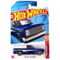 Miniatura hot wheels 9/10 83 chevy silverado 249/250 htc73