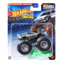 Miniatura hot wheels de volta para o futuro time machine fyj44 jdp80la10 21a