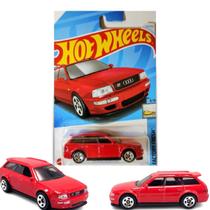 Miniatura Hot Wheels Factory Fresh '94 Audi Avant RS2 HTC54 9/10 Vermelho