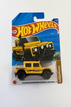 Miniatura hot wheels land rover defender double cab - mattel