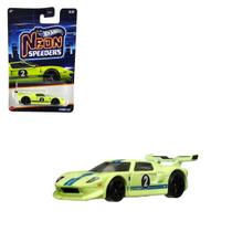 Miniatura hot wheels neon speeders - ford gt 3/8 hlh72