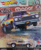 Miniatura HotWheels Premium Drag Plymouth Duster 1973 1/64