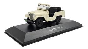 Miniatura Ika Jeep 1956 Bege Metal 1:43 Miniatura Ika Jeep 1956 Bege Metal 1:43