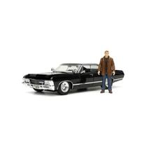 Miniatura Impala Supernatural Com Boneco Dean 1967 1/24 Jada 32250 Miniatura Impala Supernatural Com Boneco Dean 1967 1/24 Jada 32250