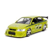 Miniatura Jada Mitsubishi Lancer Evo 7 Velozes Furiosos 1:24 Miniatura Jada Mitsubishi Lancer Evo 7 Velozes Furiosos 1:24