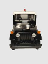 Miniatura Jeep Da Polícia 1971 Escala 1/26 Kinsmart