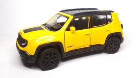 miniatura Jeep Renegade amarela GAM0315