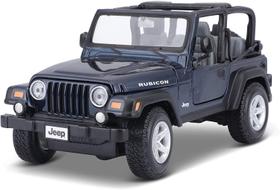 Miniatura Jeep Wrangler Rubicon 1/27 Special Editon Azul Maisto 31245
