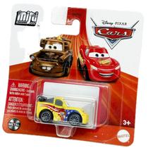 Miniatura - Jeff Corvette - Mini Racers Filme Carros - Disney Pixar - HTP95