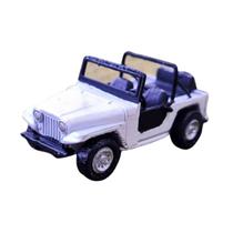 Miniatura Jipe Willys Mod.10 Branco 1:87 HO Dio Studios 87315