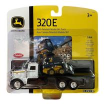 Miniatura John Deere Guincho Peterbilt 367 c/ 320E 1:64