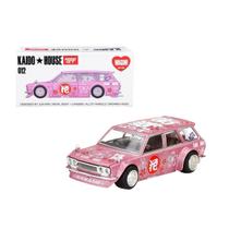 Miniatura kaido house mini gt datsun kaido 510 wagon hanami v1 rosa khmg012