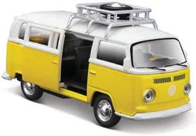 Miniatura kombi amarela maisto weekenders volkswagen c/ pneu extra 1/40 Miniatura kombi amarela maisto weekenders volkswagen c/ pneu extra 1/40