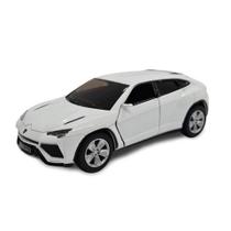 Miniatura Lambor Urus Kinsmart 1/38 Metal e Fricção Branca