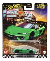Miniatura Lamborg Temerário 1:64 Hotwheels Premium Boulevard Verde-escuro Miniatura Lamborg Temerário 1:64 Hotwheels Premium Boulevard Verde-escuro