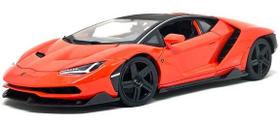Miniatura Lamborghini Centenario Laranja Maisto 1/18