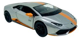 Miniatura Lamborghini Huracan Lp610-4 Avio Azul Fosco 1:36 Miniatura Lamborghini Huracan Lp610-4 Avio Azul Fosco 1:36