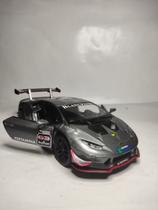 Miniatura Lamborghini Huracan Lp620-2 Kinsmart Escala 1/36
