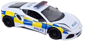 Miniatura Land Rover Defender 90 kinsmart 1/36 Metal e Fricção Policia Miniatura Land Rover Defender 90 kinsmart 1/36 Metal e Fricção Policia