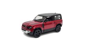 Miniatura Land Rover Defender Bordô 1:36 Miniatura Land Rover Defender Bordô 1:36