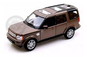 Miniatura Land Rover Discovery 4 Marrom Teto Solar 1/24 Miniatura Land Rover Discovery 4 Marrom Teto Solar 1/24