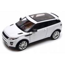 Miniatura Land Rover Range Evoque Welly 1/34 Metal e Fricção Branco Miniatura Land Rover Range Evoque Welly 1/34 Metal e Fricção Branco