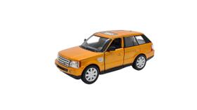 Miniatura Land Rover Range Rover Sport Laranja 1:38 Miniatura Land Rover Range Rover Sport Laranja 1:38