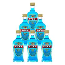 Miniatura Licor de Laranja Stock Curaçau Blue 50ml 6un