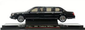 Miniatura Limousine Presidencial Cadillac Deville 2001 Preta
