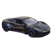 Miniatura Lotus Emira Heritage Edition Kinsmart 1:34 Metal e Fricção Preta