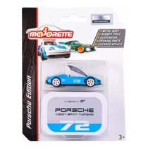Miniatura Majorette Deluxe Porsche Vision Gran Turismo 72 1/64 Metal Azul