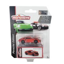 Miniatura majorette porsche edition porsche 911 carrera s vermelho