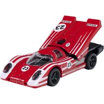 Miniatura Majorette Vintage Porsche 917 c/ Card 1/64 Metal Vermelho