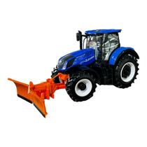 Miniatura Máquina Trator New Holland T7.315 Burago 1:32 Miniatura Máquina Trator New Holland T7.315 Burago 1:32