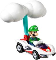 Miniatura Mario kart com Glider sortidas Hot Wheels 1/64 Miniatura Mario kart com Glider sortidas Hot Wheels 1/64