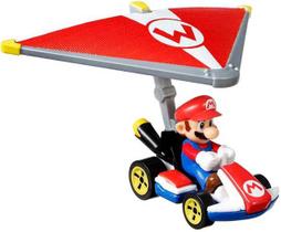 Miniatura Mario kart com Glider sortidas Hot Wheels 1/64
