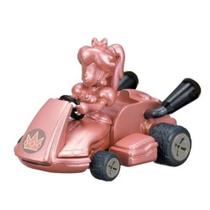 Miniatura Mario Kart Princesa Peach Rose PullBack Fun Tomy - 7908489400812