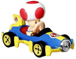 Miniatura Mario Kart Toad Mach 8 Hot Wheels 1/64 Miniatura Mario Kart Toad Mach 8 Hot Wheels 1/64