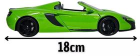 Miniatura McLaren 650s spider escala 1/24 motormax