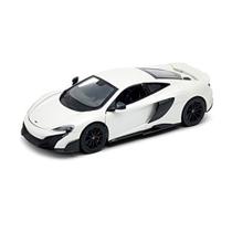 Miniatura McLaren 675LT Branco Perolizado Welly 1/24